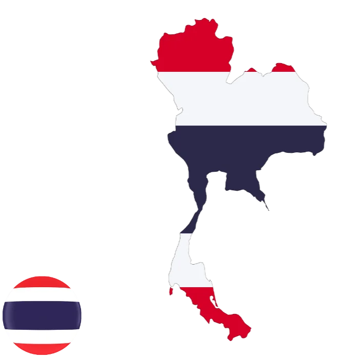 Map of Thailand